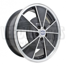 EMPI GLoss Black BRM 5x100, Pattern, 17"x7"